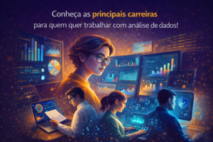 Ilustração sobre o que acontece com seus investimentos quando um banco quebra, mostrando riscos financeiros, queda de mercado e proteção do investidor.